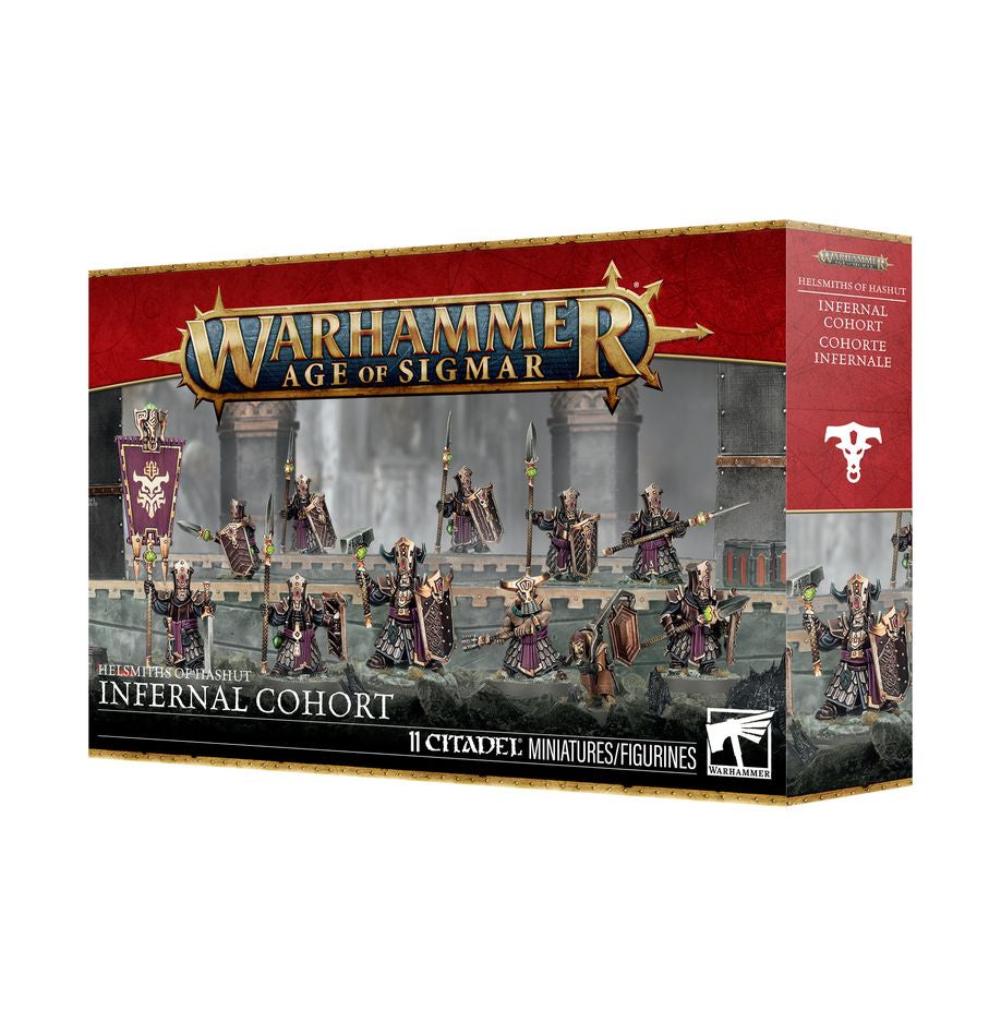 Warhammer Age of Sigmar: Helsmiths of Hashut - Infernal Cohort*Expected Release Date 11-1-2025*