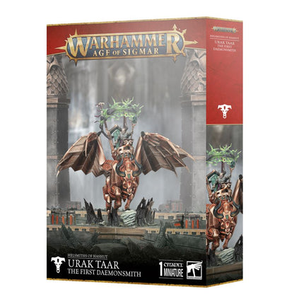 Warhammer Age of Sigmar: Helsmiths of Hashut - Urak Taar the First Daemonsmith*Expected Release Date 11-1-2025*