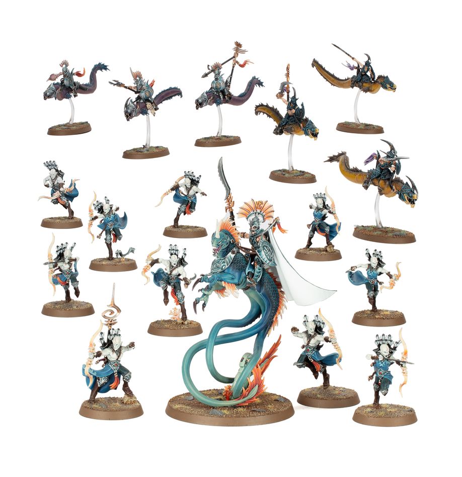 Warhammer Age of Sigmar: Spearhead: Idoneth Deepkin – Akhelian Tide Guard