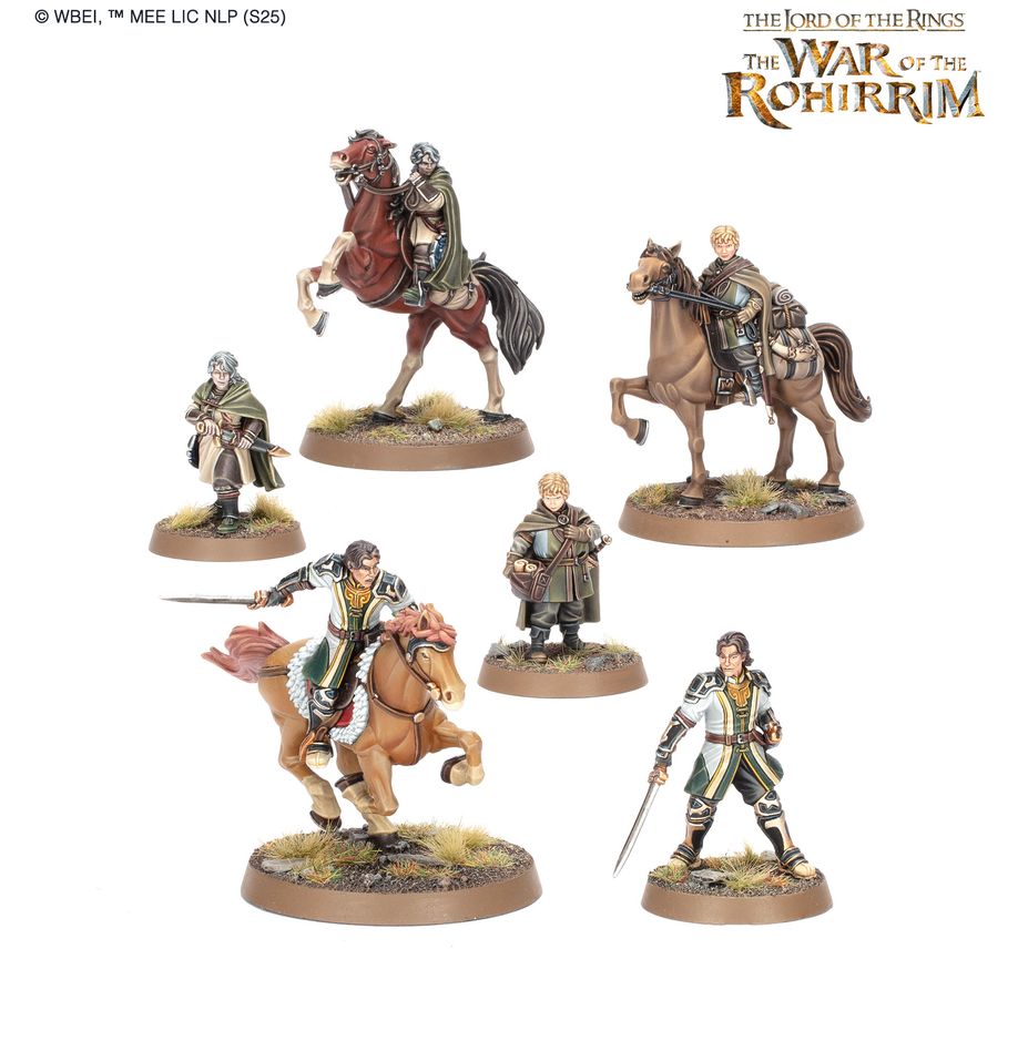 Middle-earth Strategy Battle Game: Frealaf Hildeson, Olwyn & Lief, Heroes of Rohan(Releases 10-4-2025)