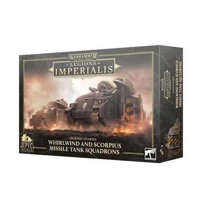 Warhammer The Horus Heresy: Legions Imperialis: Whirlwind and Scorpius Missile Tank Squadrons(Releases 9-6-2025)