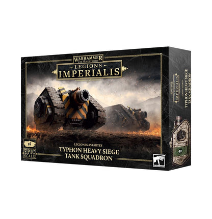 Warhammer The Horus Heresy: Legions Imperialis: Typhon Heavy Siege Tank Squadron(Releases 9-6-2025)