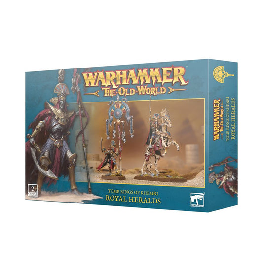Warhammer The Old World: Tomb Kings of Khemri - Royal Heralds(Expected Release Date 10-18-2025)