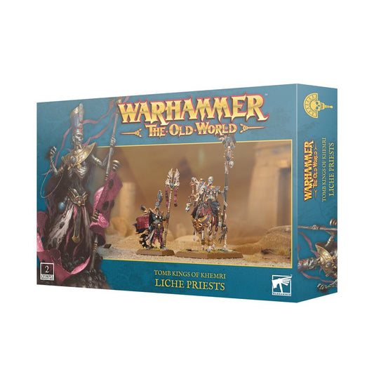 Warhammer The Old World: Tomb Kings of Khemri - Liche Priests(Expected Release Date 10-18-2025)
