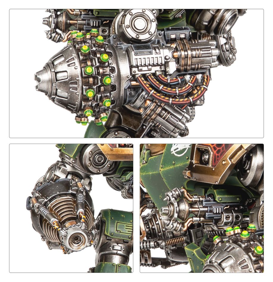 Warhammer Horus Heresy: Legiones Astartes - Saturnine Siege Dreadnought – Ophion