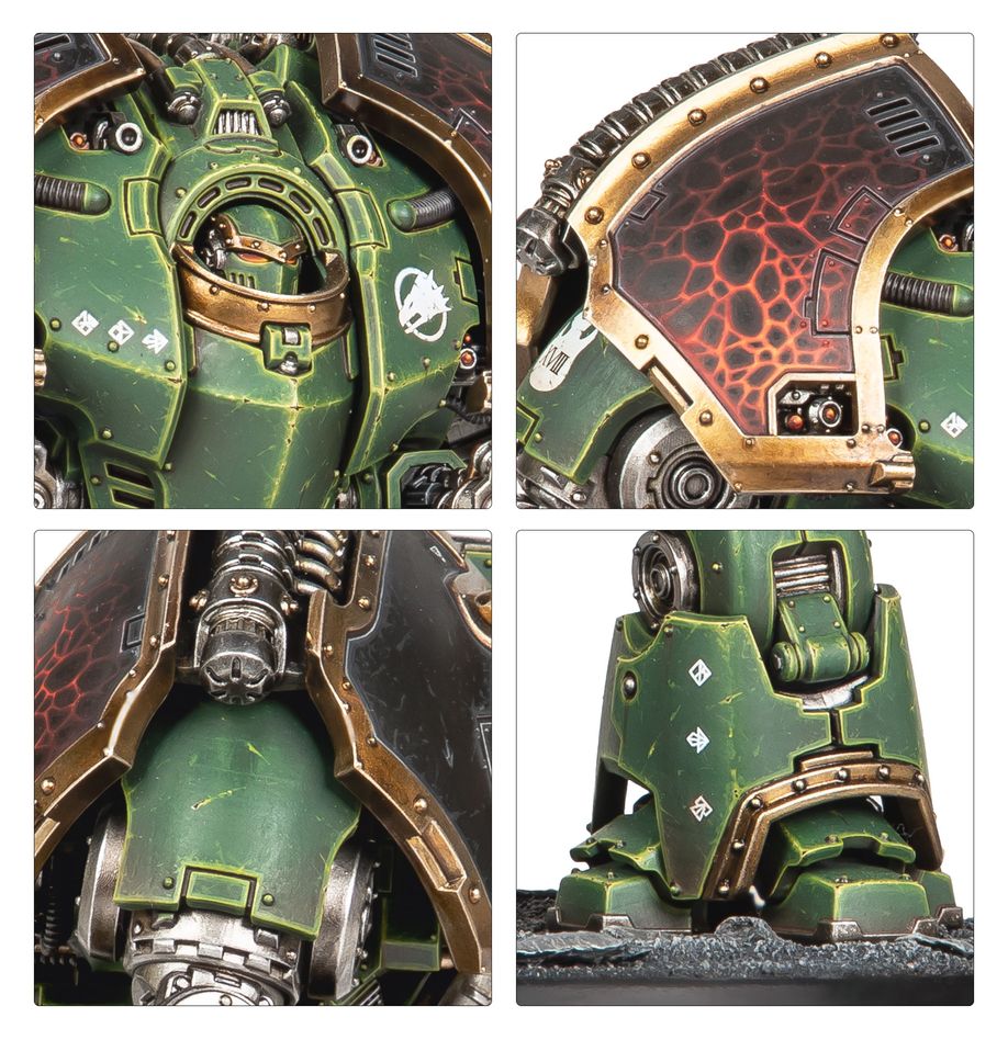 Warhammer Horus Heresy: Legiones Astartes - Saturnine Siege Dreadnought – Ophion