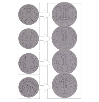 Warhammer The Horus Heresy: Age of Darkness Markers and Tokens