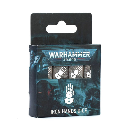 Warhammer 40K: Iron Hands Dice*Expected Release Date 10-25-2025*