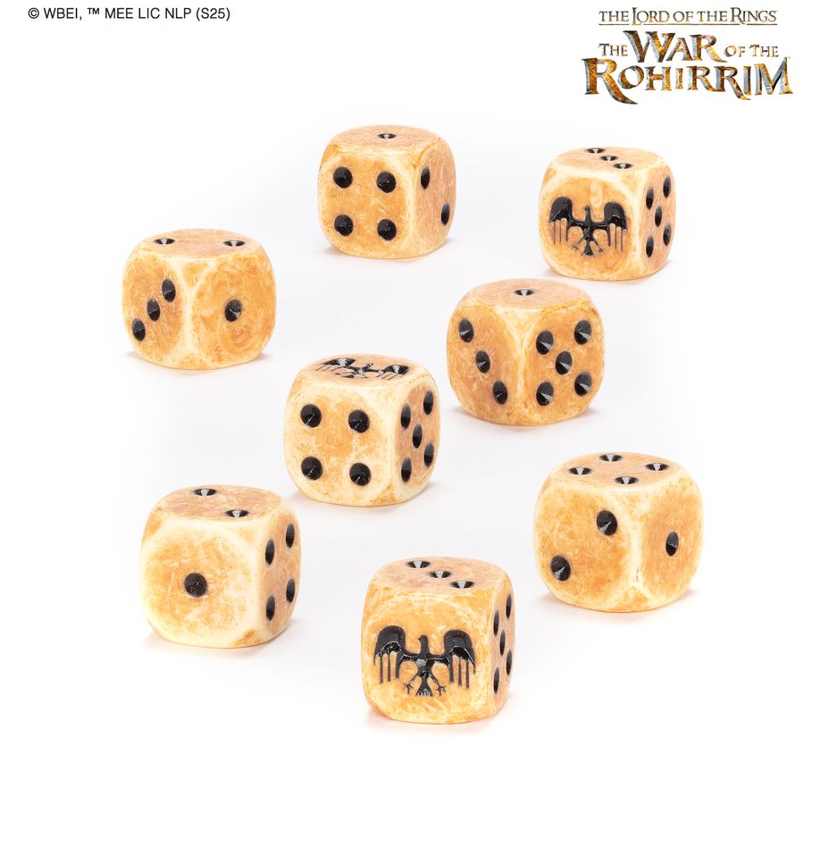 Middle-earth Strategy Battle Game: Hill Tribesmen Dice(Releases 10-4-2025)