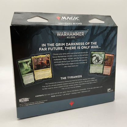 Magic the Gathering: Warhammer 40,000 Tyranid Swarm Commander Deck #1 *See Pictures for Details*
