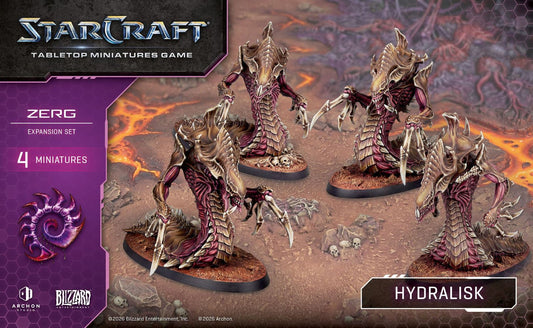 StarCraft Tabletop Miniatures Game: Zerg - Hydralisk *Expected Release Date of 05-15-2026*