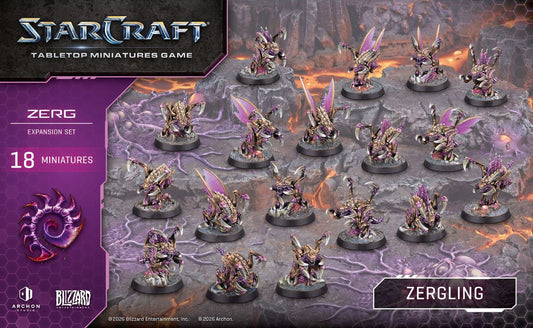 StarCraft Tabletop Miniatures Game: Zerg - Zergling *Expected Release Date of 05-15-2026*