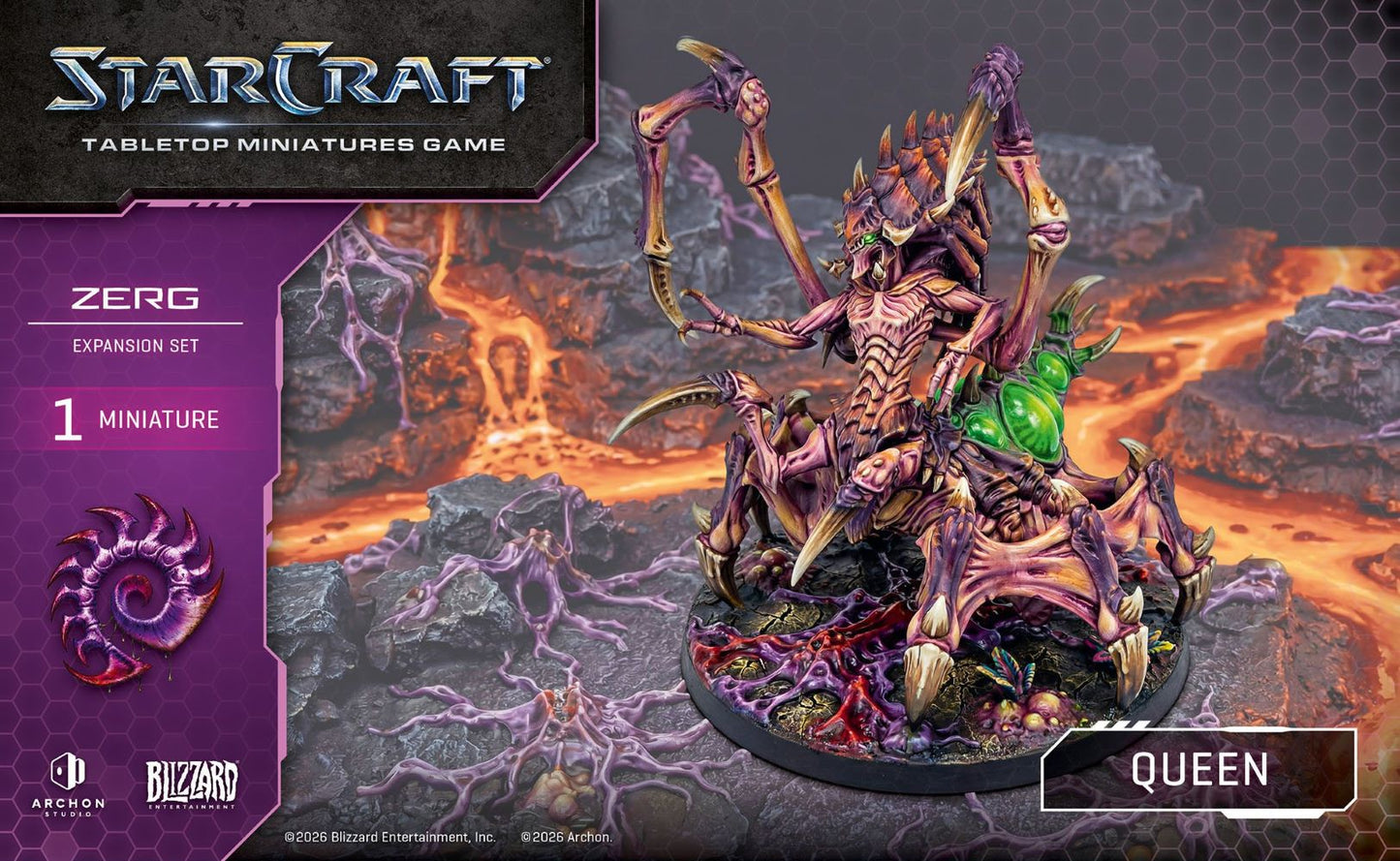 StarCraft Tabletop Miniatures Game: Zerg - Queen *Expected Release Date of August 2026*
