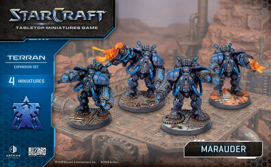 StarCraft Tabletop Miniatures Game: Terran - Marauder *Expected Release Date of 05-15-2026*