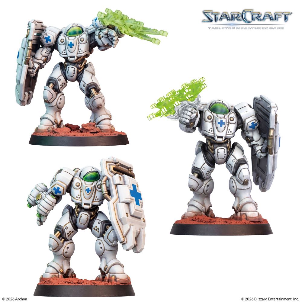 StarCraft Tabletop Miniatures Game: Terran - Medic *Expected Release Date of August 2026*