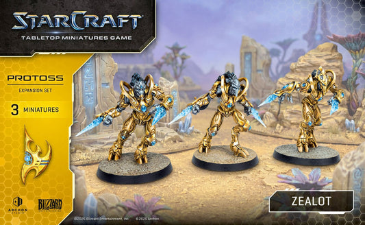 StarCraft Tabletop Miniatures Game: Protoss - Zealot *Expected Release Date of 05-15-2026*