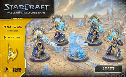 StarCraft Tabletop Miniatures Game: Protoss - Adept *Expected Release Date of 05-15-2026*