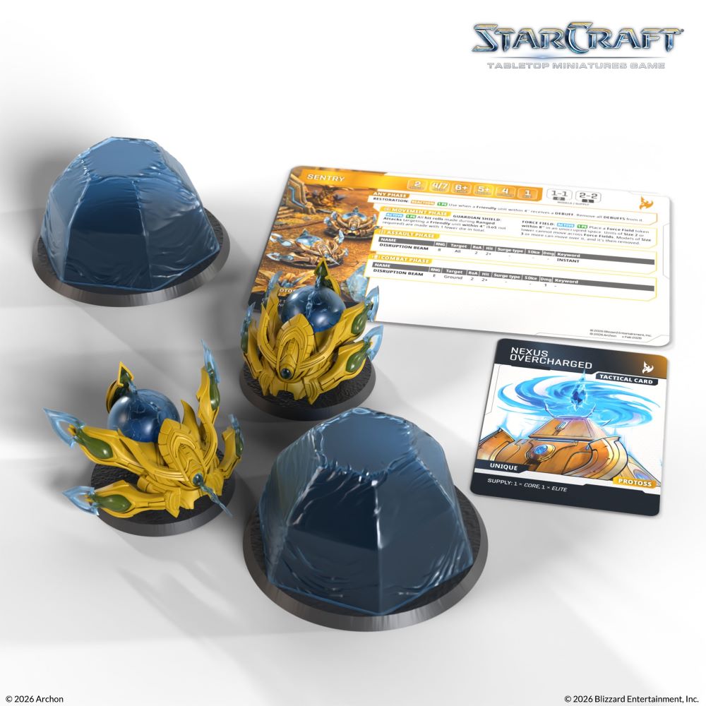 StarCraft Tabletop Miniatures Game: Protoss - Sentry *Expected Release Date of August 2026*