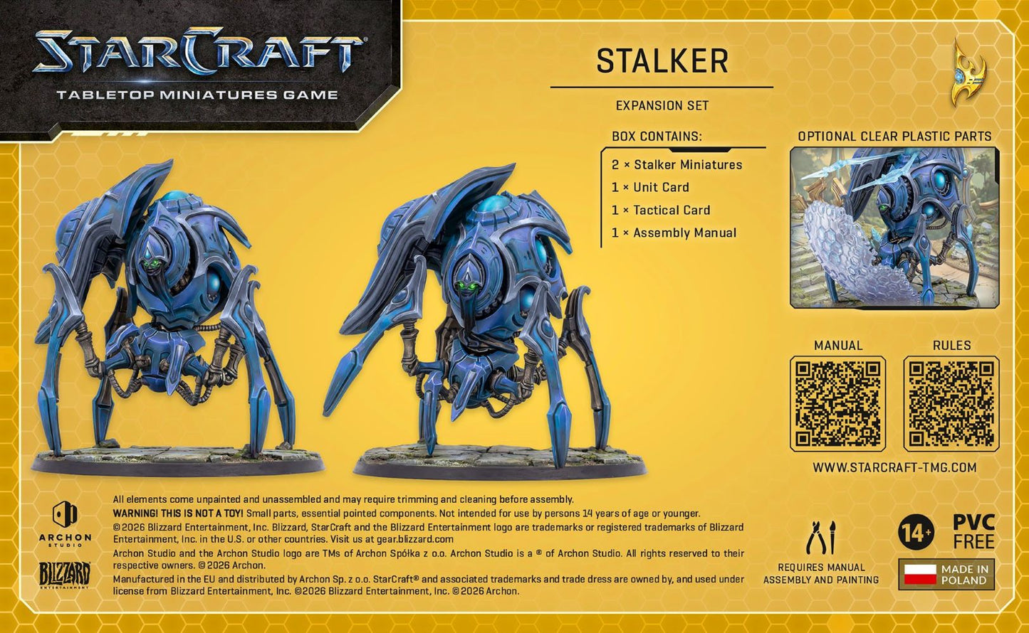 StarCraft Tabletop Miniatures Game: Protoss - Stalker *Expected Release Date of August 2026*