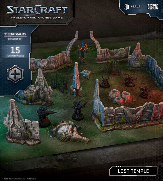 StarCraft Tabletop Miniatures Game: Accessories - Lost Temple Terrain *Expected Release Date of 05-15-2026*