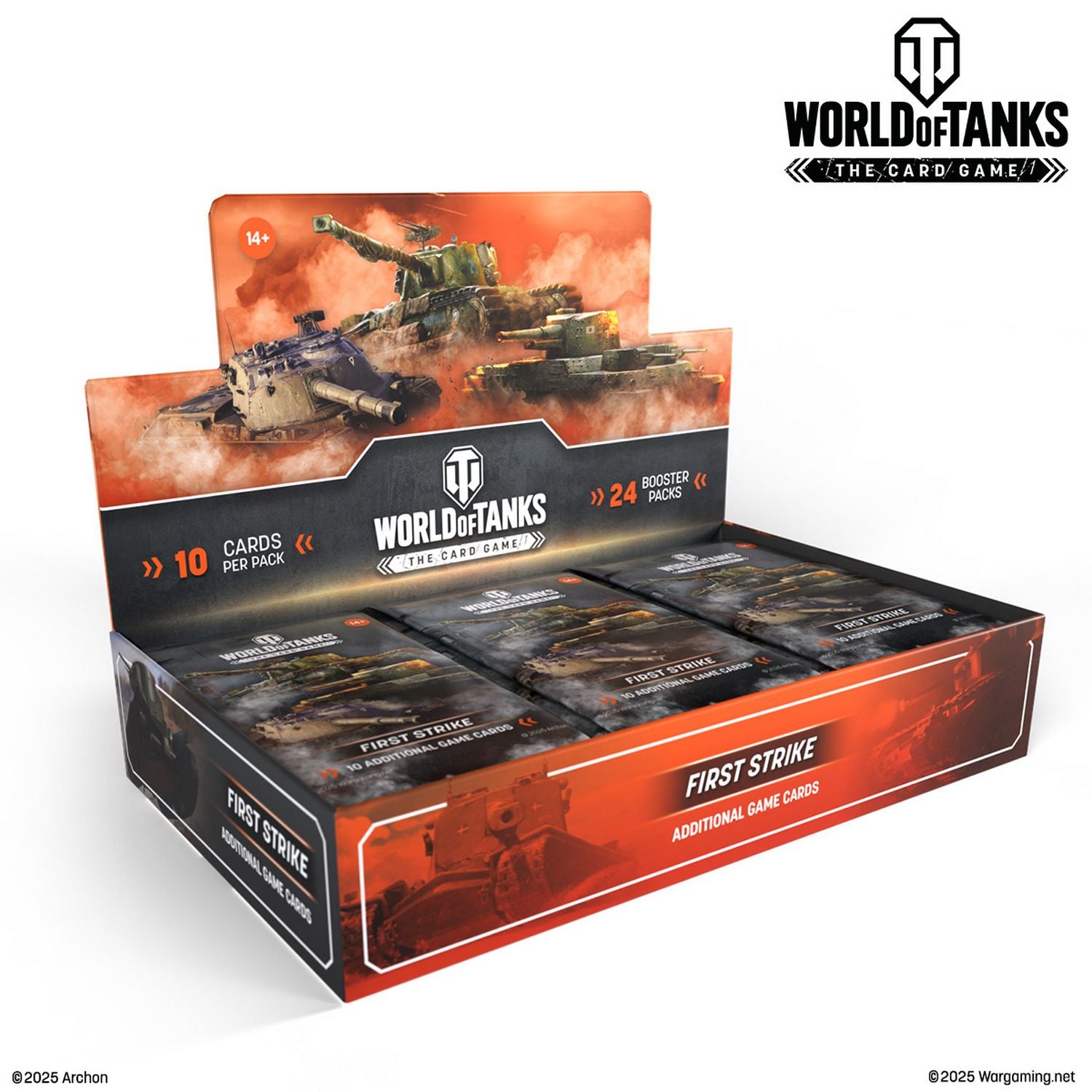 World of Tanks Strategy Card Game - First Strike - Booster Box Display、Archon Studio、kayou