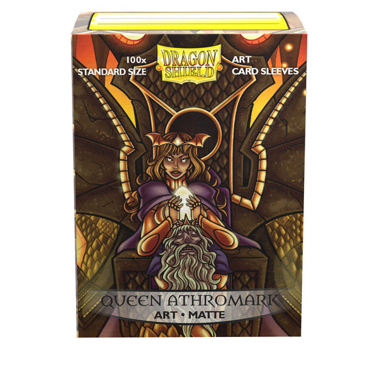 Dragon Shield: 100ct Standard Size Queen Athromark Matte Art Sleeves