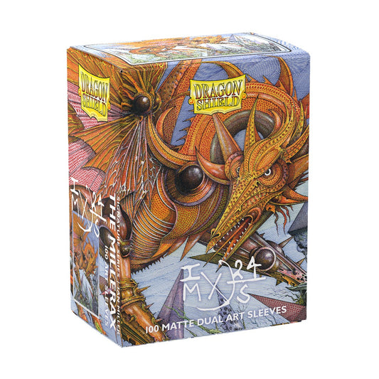 Dragon Shield: 100ct Standard Size Dual Matte Art Sleeves - The Millerax *Expected Release Date 9-19-2025*