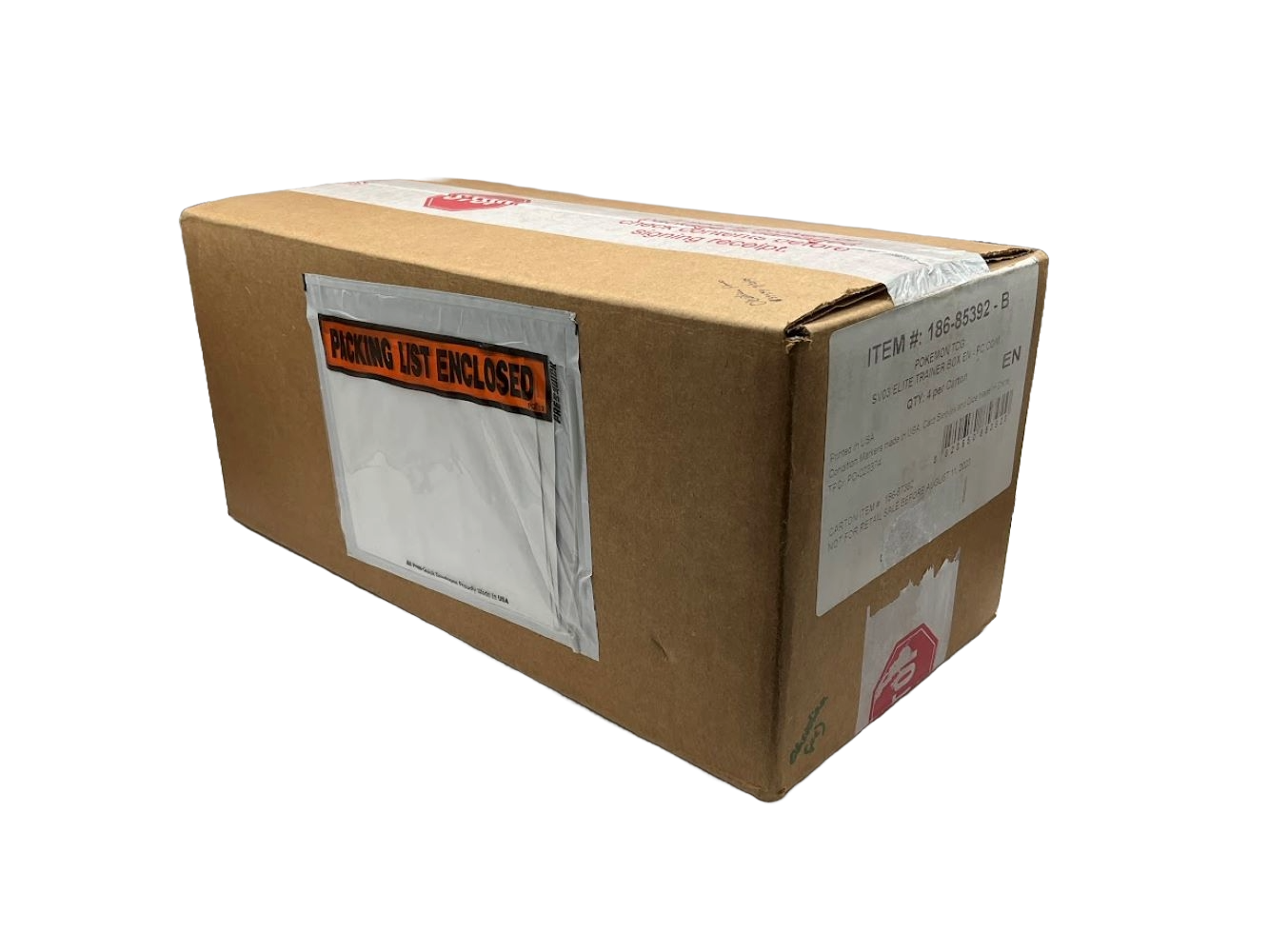 Pokemon: Scarlet & Violet Obsidian Flames Pokemon Center Elite Trainer Box Sealed Case of 4