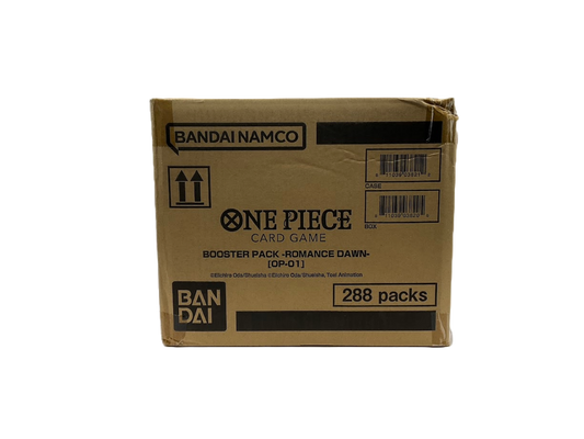 One Piece TCG: Romance Dawn [OPO1][Wave 1] Booster Box Case *See Pictures For Condition*