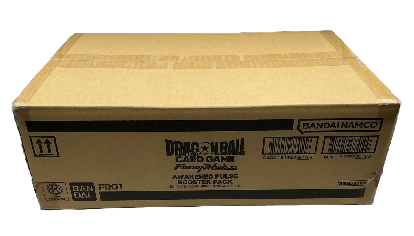 Dragon Ball Super: Fusion World Awakened Pulse FB-01 Booster Box Case of 12