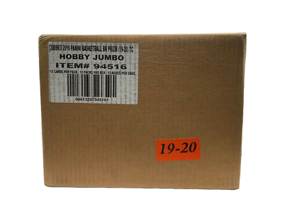 2019-20 Panini Prizm Basketball CASE (12ct)