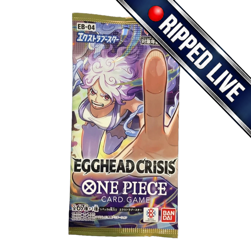 *BREAK* One Piece TCG: Japanese Egghead Crisis Booster Pack [EB-04]