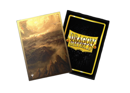 Dragon Shield: 100ct Standard Matte Dual Art Magic the Gathering Landfall Series - Arid Mesa Sleeves *Expected Release Date 12-19-2025*
