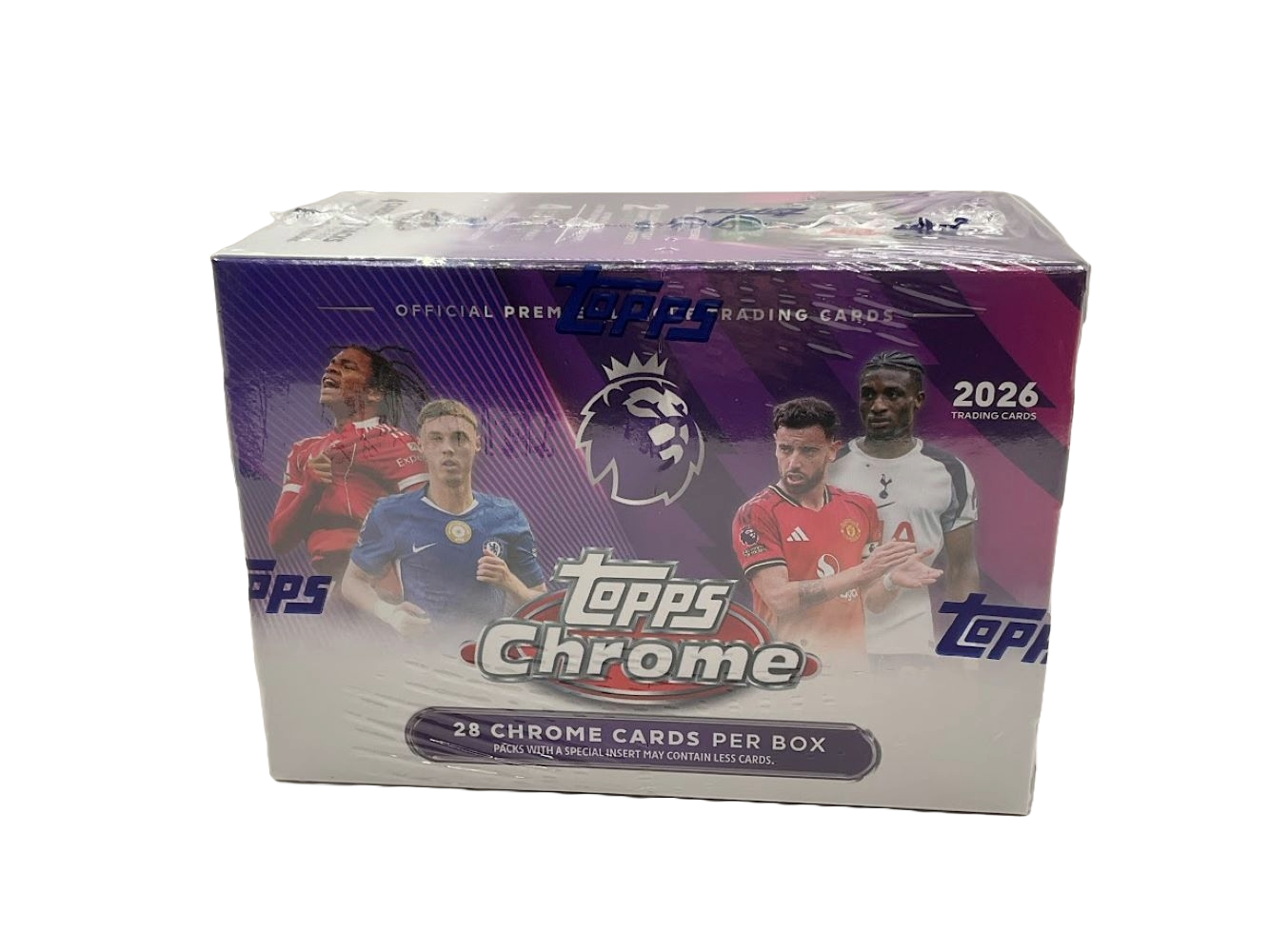 2026 Topps Chrome English Premiere League Soccer Blaster Box
