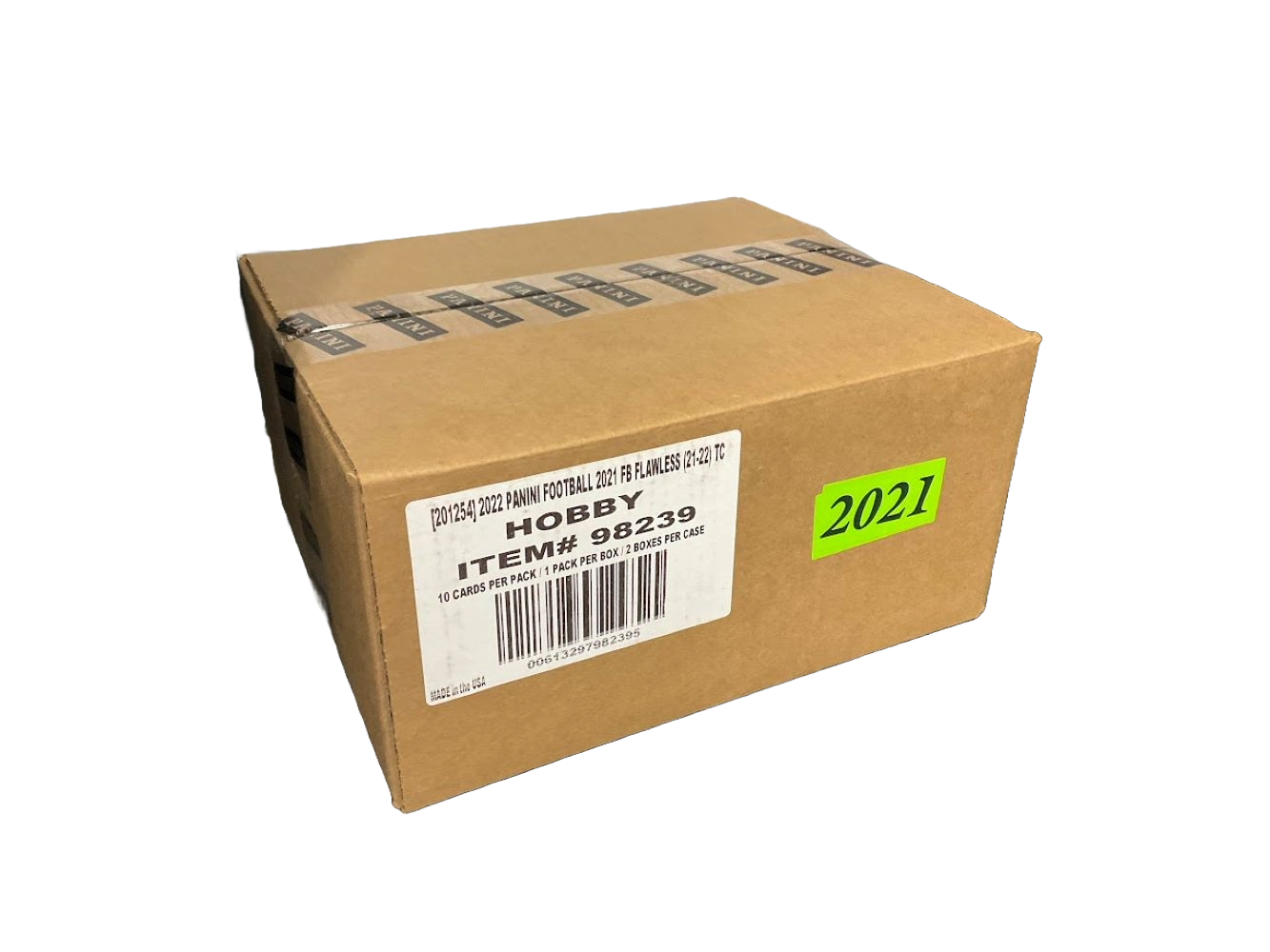 2021 Panini Flawless Football Hobby CASE (2)