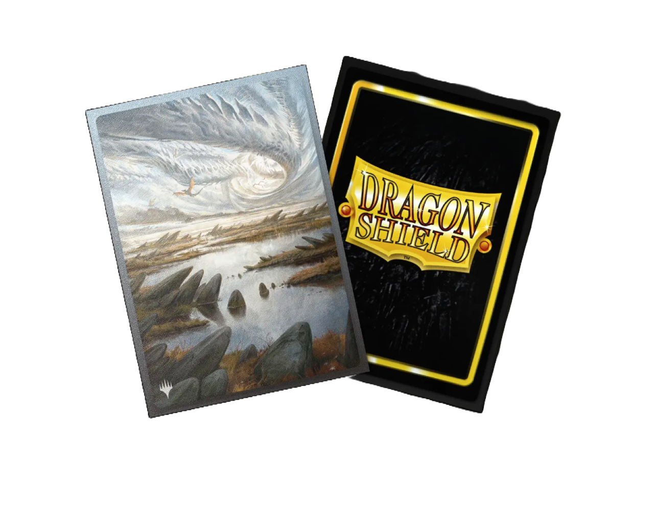 Dragon Shield: 100ct Standard Matte Dual Art Magic the Gathering Landfall Series - Marsh Flats Sleeves *Release Date TBD*