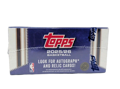 2025-26 Topps Basketball Retail Box