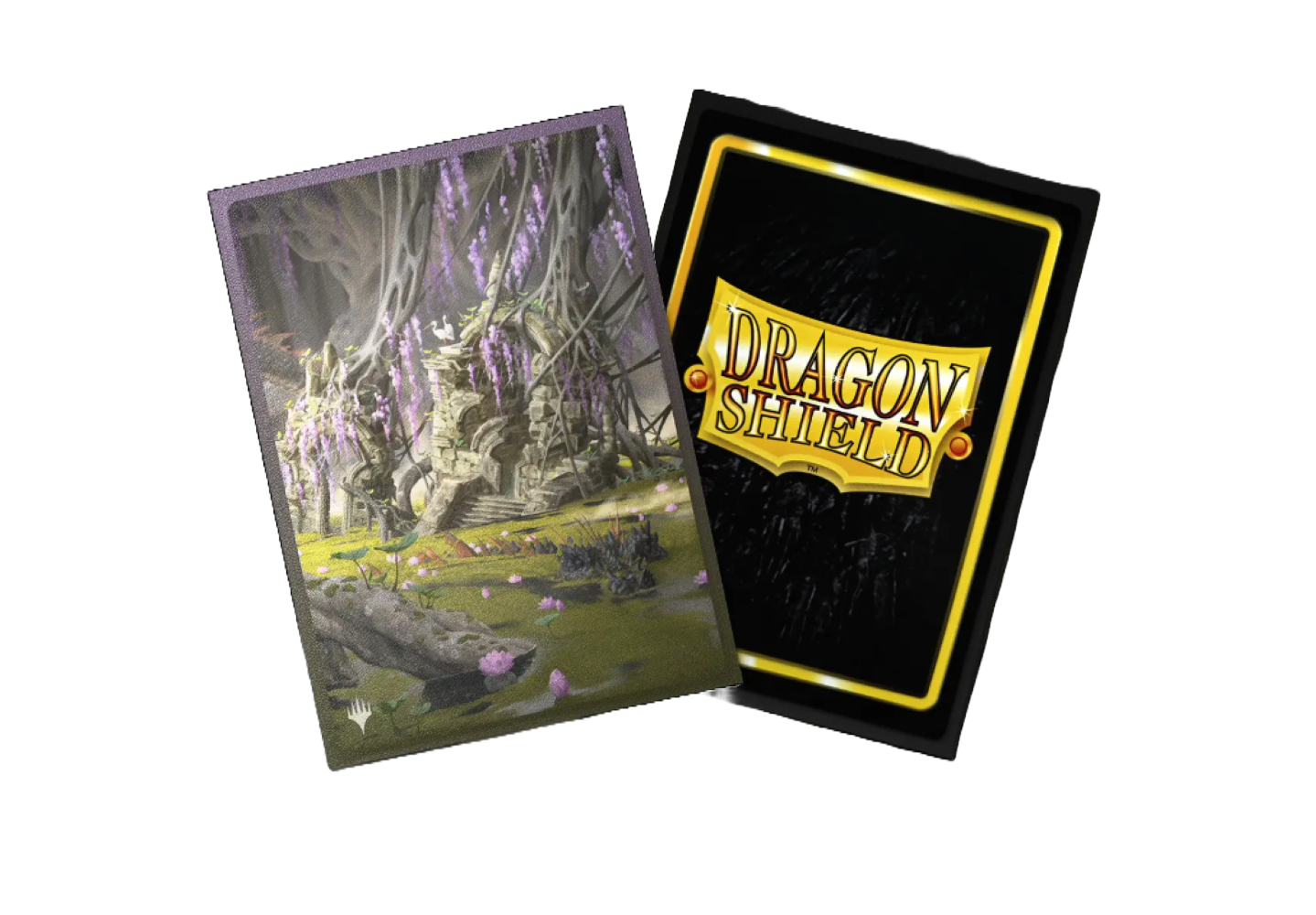 Dragon Shield: 100ct Standard Matte Dual Art Magic the Gathering Landfall Series - Verdant Catacombs Sleeves *Expected Release Date 12-19-2025*