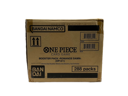 One Piece TCG: Romance Dawn [OPO1][Wave 1] Booster Box Case *See Pictures For Condition*
