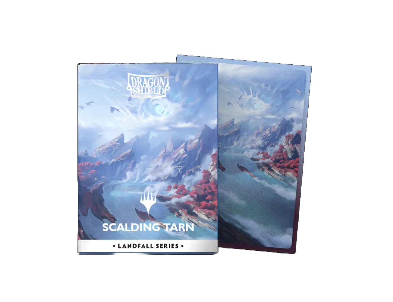 Dragon Shield: 100ct Standard Matte Dual Art Magic the Gathering Landfall Series - Scalding Tarn Sleeves *Release Date TBD*
