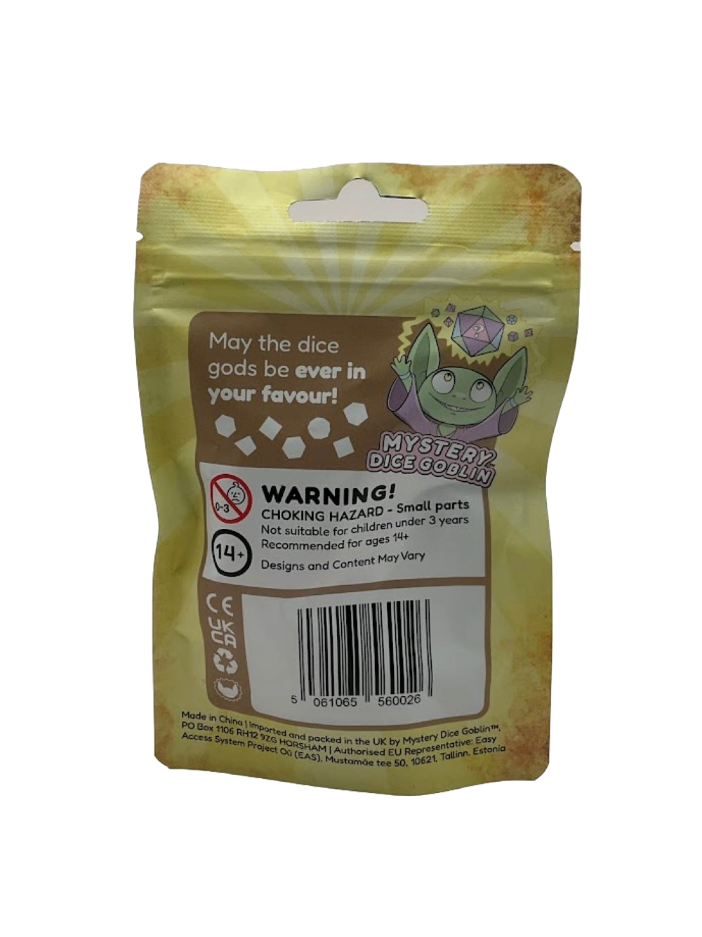Mystery Dice Goblin: Dice of Disappointment Dice Set