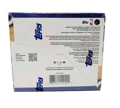 2025-26 Topps Basketball Retail Box