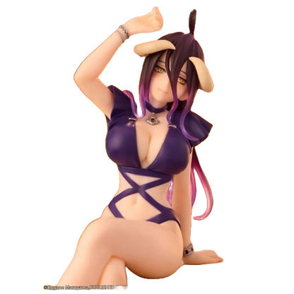 Overlord - Noodle Stopper Figure - Albedo Swimsuit Dark Purple Color Ver.