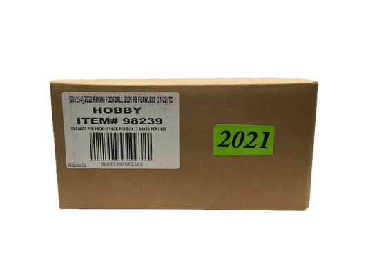 2021 Panini Flawless Football Hobby CASE (2)