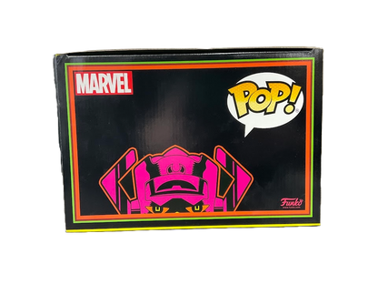 Galactus with Silver Surfer (Blacklight) Funko Pop! Fantastic Four #809 PX Previews