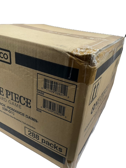 One Piece TCG: Romance Dawn [OPO1][Wave 1] Booster Box Case *See Pictures For Condition*