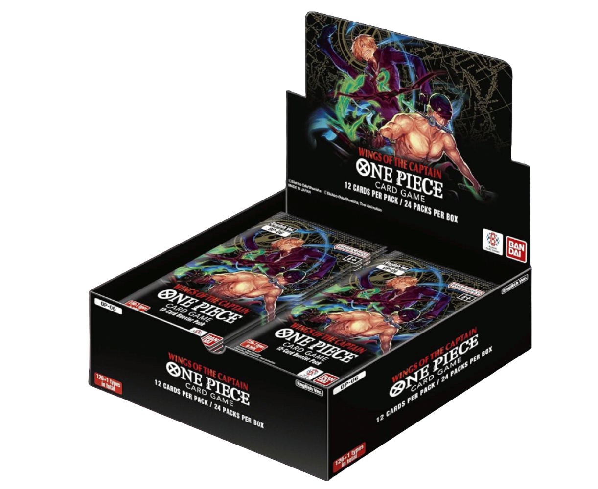 one piece booster box 06 One Piece OP-06 Wings of the Captain Booster Box