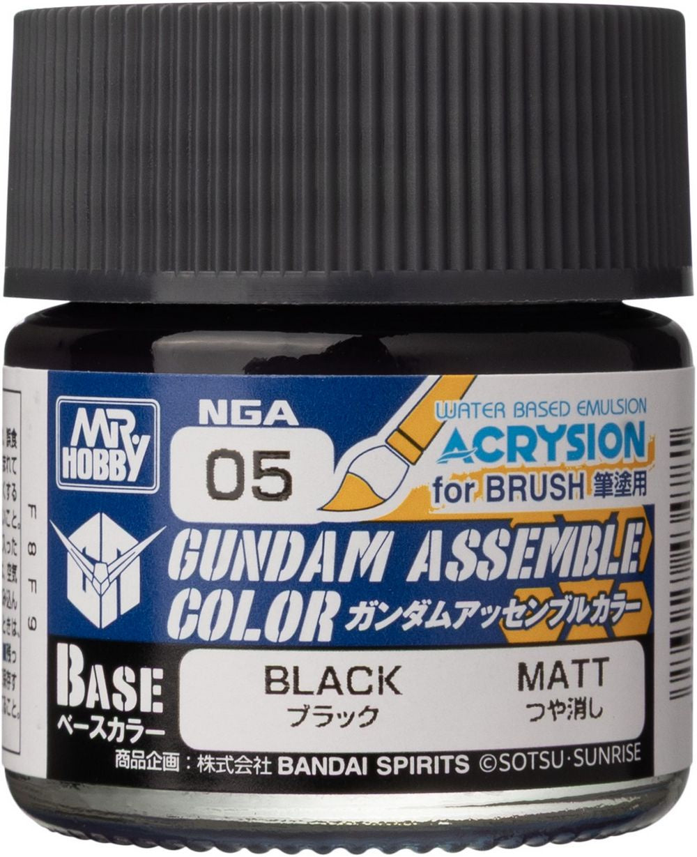 Gundam Assemble: Color Black - Base Paint *Expected Release Date of 10-30-2026*、Bandai、kayou