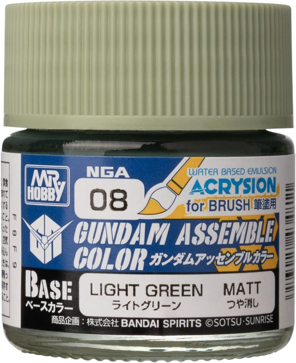 Gundam Assemble: Color Light Green - Base Paint *Expected Release Date of 10-30-2026*、Bandai、kayou