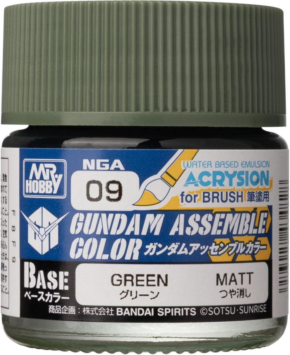 Gundam Assemble: Color Green - Base Paint *Expected Release Date of 10-30-2026*、Bandai、kayou
